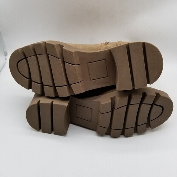 Dolce Vita Women Tan Block Heel Nola Platform Boots 11 - Picture 7 of 9